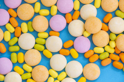 large group of objects