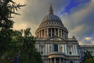 Low angle view of a church