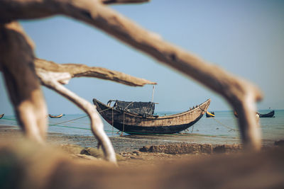 Boat on beach