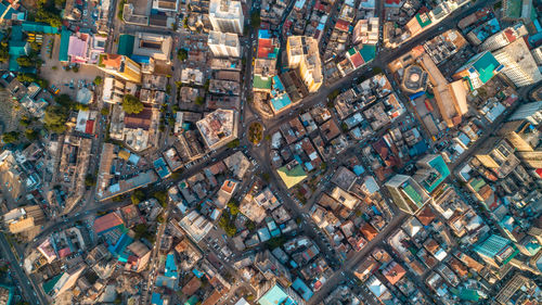 Aerial view of the haven of peace, city of dar es salaam