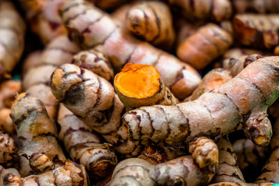 Full frame shot of carrots