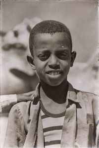 Portrait of smiling boy