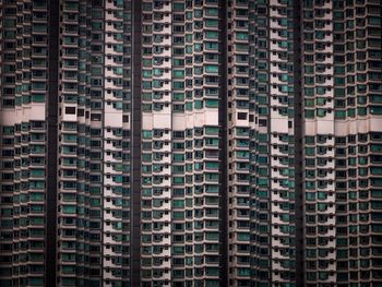 Full frame shot of modern building