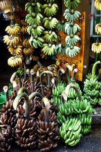 Vegetables for sale in market