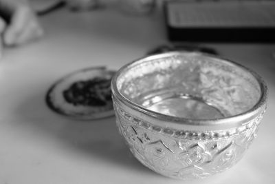 Close-up of drink in glass