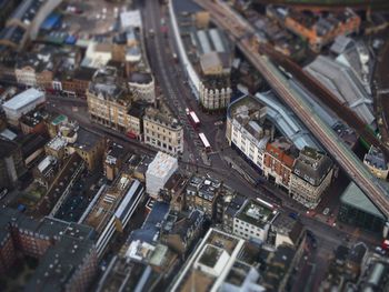 Aerial view of cityscape