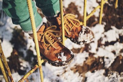 Close-up of shoes