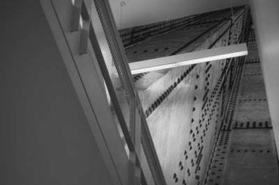 Low angle view of modern building against sky