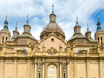 Low angle view of cathedral