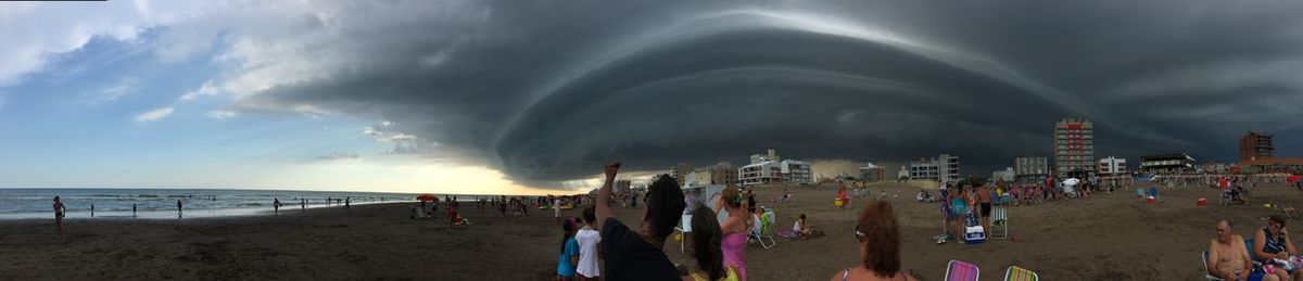 People at beach