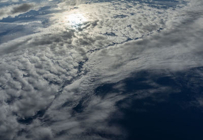 Low angle view of cloudscape