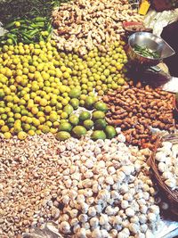 Full frame shot of vegetables