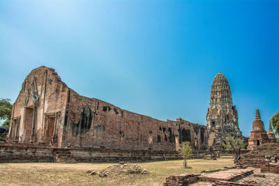 Old ruins against sky