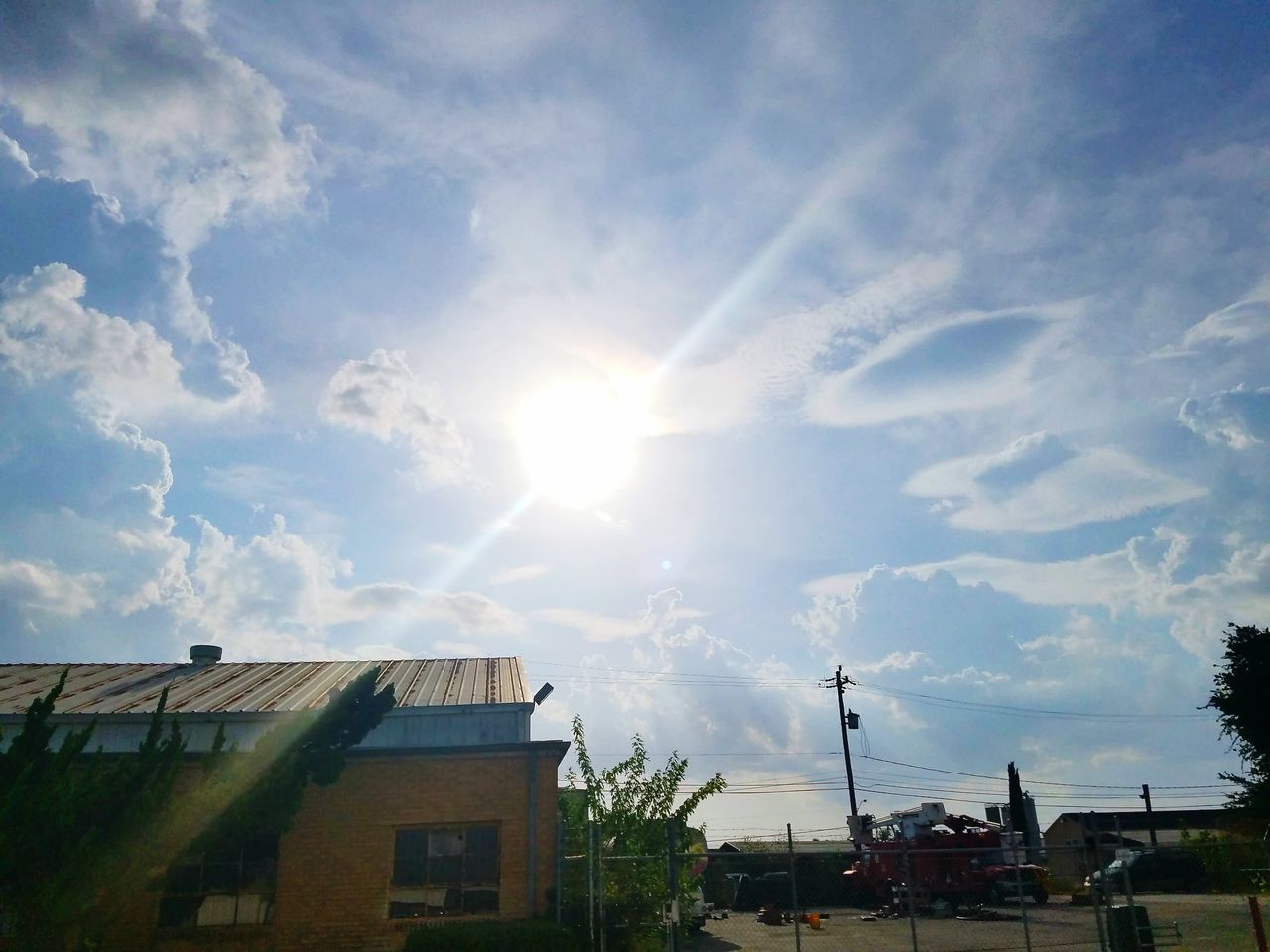 HOUSES ON SUNNY DAY