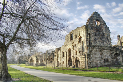 Kirkstall abbey.