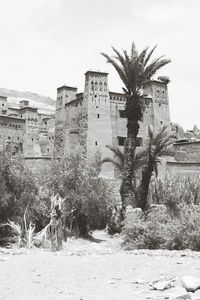 Low angle view of old building