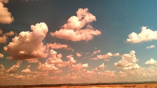 Scenic view of cloudy sky