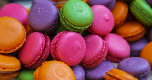 Close-up of multi colored candies