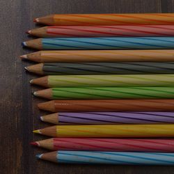 Close-up of multi colored pencils