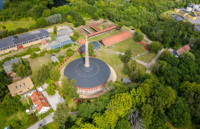 Historical round owen for brick making