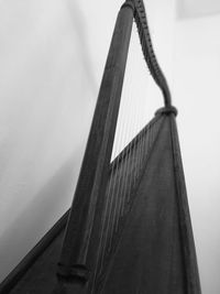 Low angle view of guitar