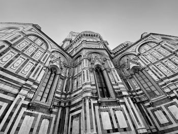 Low angle view of cathedral against sky in city