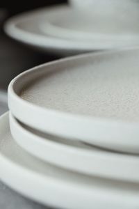 Close-up of coffee cup on table