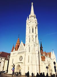 Low angle view of church