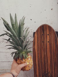Midsection of woman holding ice cream