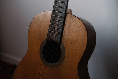 Close-up of guitar