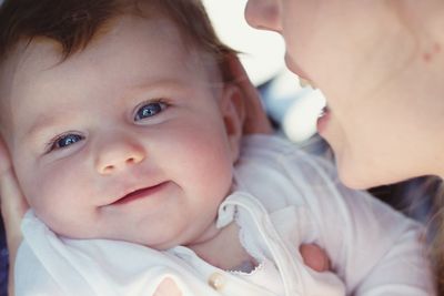 Portrait of cute baby boy