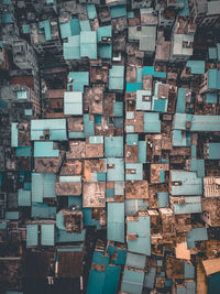 Full frame shot of houses in town