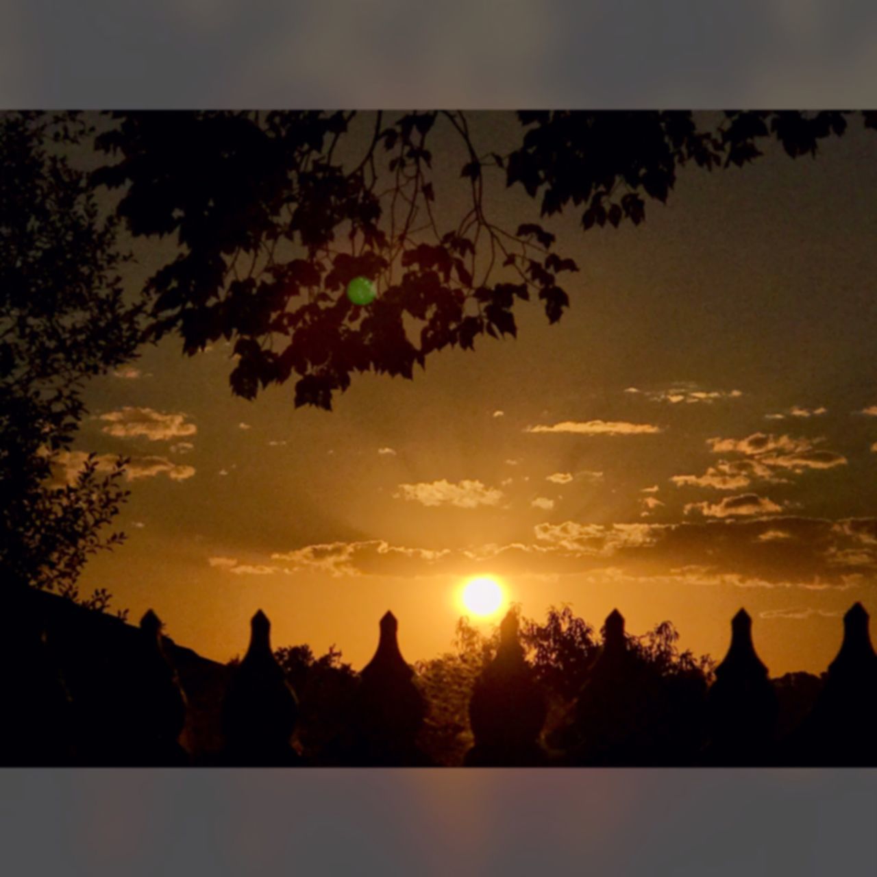 sunset, sky, sun, silhouette, nature, beauty in nature, tree, orange color, tranquil scene, scenics, no people, outdoors, tranquility, cloud - sky, day