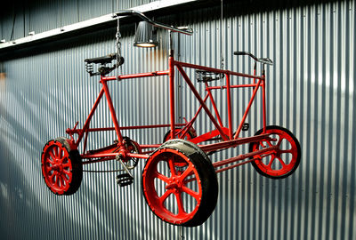 Railway bicycle  spoorwegmuseum utrecht, nl