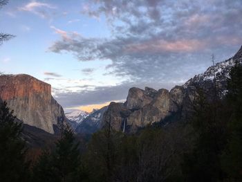 Panoramic view of landscape against sky
