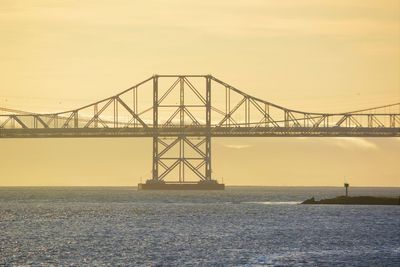 Bridge over sea