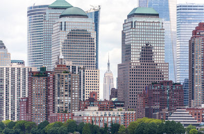 Skyscrapers in city