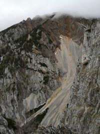 Scenic view of mountains