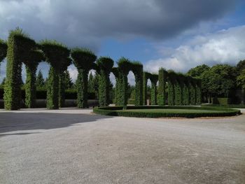 Panoramic view of park against sky