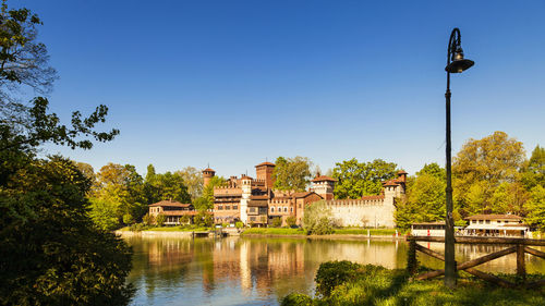 Amazing medieval castle in valentine park