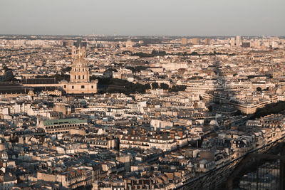 High angle view of cityscape