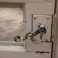 Close-up of old door