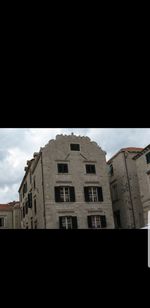 Low angle view of buildings in city