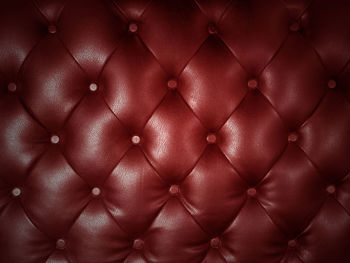Full frame shot of patterned sofa