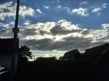 Scenic view of cloudy sky