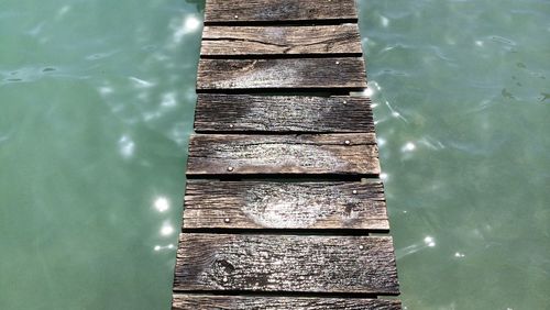 Close-up of wooden door