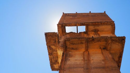 Low angle view of a temple