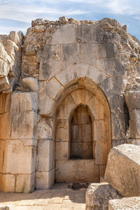 Entrance of historic building