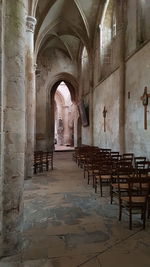 Corridor of old building