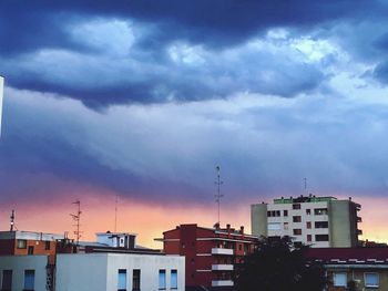 Cityscape against sky